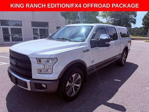 Oxford White 2016 Ford F-150 King Ranch