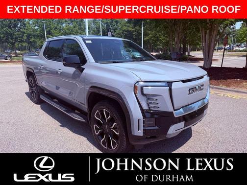 Thunderstorm Gray 2025 GMC Sierra EV Extended Range Denali