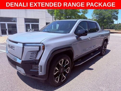 Thunderstorm Gray 2025 GMC Sierra EV Extended Range Denali