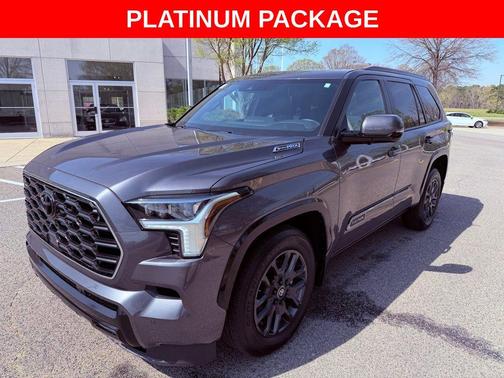 Magnetic Gray Metallic 2025 Toyota Sequoia Platinum