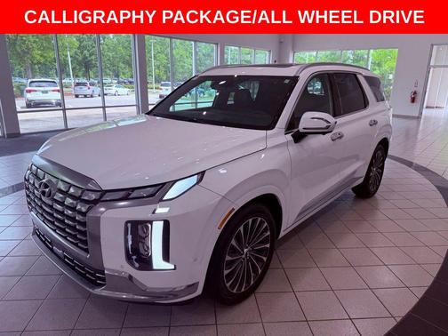 Hyper White 2024 Hyundai PALISADE Calligraphy