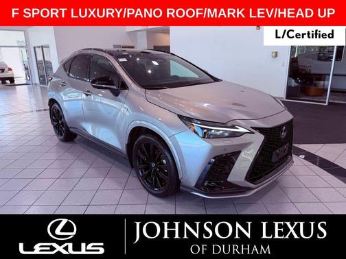 Atomic Silver 2024 Lexus NX 350 F SPORT Handling