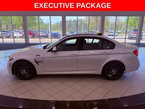Mineral White Metallic 2018 BMW M3 Base