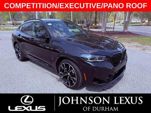 Black Sapphire Metallic 2023 BMW X4 M AWD