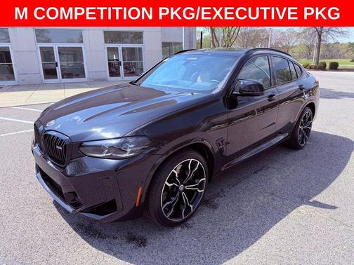 Black Sapphire Metallic 2023 BMW X4 M AWD