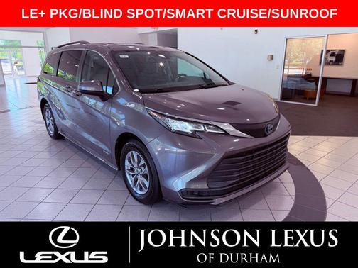 Predawn Gray Mica 2021 Toyota Sienna LE