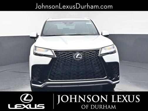 Ultra White 2026 Lexus LX 700h F SPORT Handling