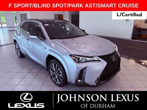Iridium with Obsidian Roof 2023 Lexus UX 250h F Sport