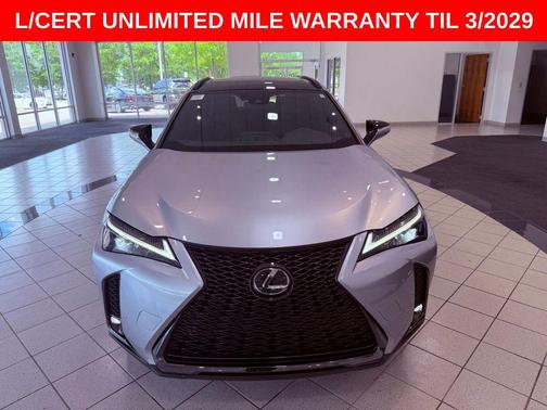 Iridium with Obsidian Roof 2023 Lexus UX 250h F Sport