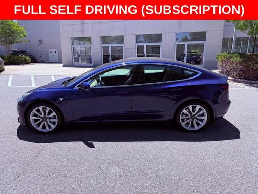 Deep Blue Metallic 2020 Tesla Model 3 Long Range