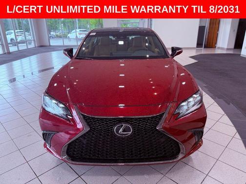 Matador Red Mica 2025 Lexus ES 350 F Sport