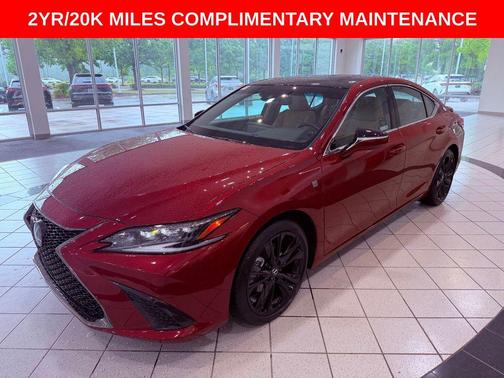 Matador Red Mica 2025 Lexus ES 350 F Sport