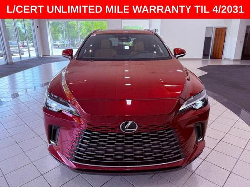 Matador Red Mica 2025 Lexus RX 350 Premium