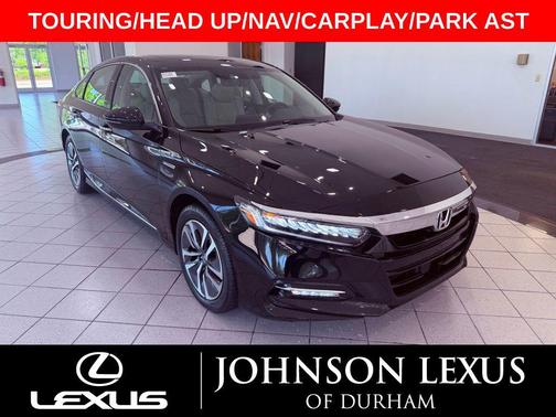Crystal Black Pearl 2018 Honda Accord Hybrid Touring