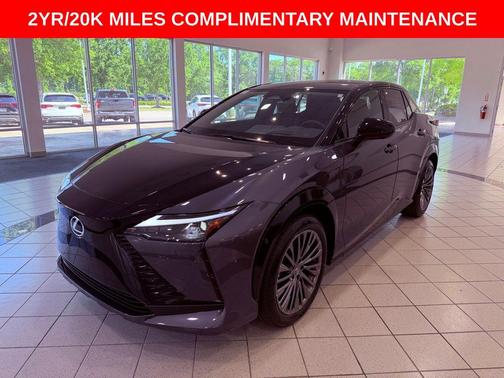Cloudburst Gray/Black 2023 Lexus RZ 450e Luxury