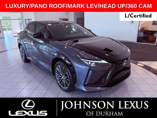 Cloudburst Gray/Black 2023 Lexus RZ 450e Luxury