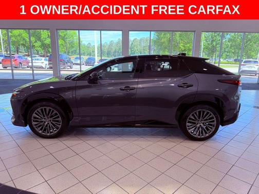 Cloudburst Gray/Black 2023 Lexus RZ 450e Luxury