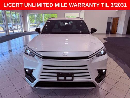 Wind Chill Pearl 2025 Lexus TX 500h F SPORT Premium