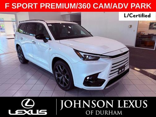 Wind Chill Pearl 2025 Lexus TX 500h F SPORT Premium