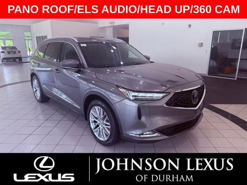 Liquid Carbon Metallic 2023 Acura MDX Advance