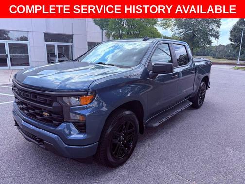 Lakeshore Blue Metallic 2024 Chevrolet Silverado 1500 Custom