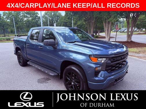 Lakeshore Blue Metallic 2024 Chevrolet Silverado 1500 Custom