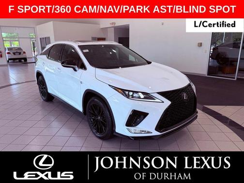 Ultra White 2022 Lexus RX 350 F SPORT Handling