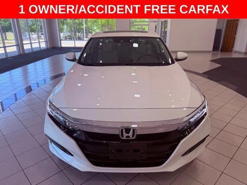 Platinum White Pearl 2018 Honda Accord EX-L