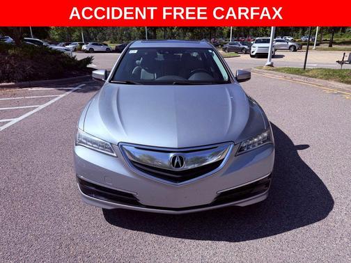 Lunar Silver Metallic 2017 Acura TLX w/Technology Package