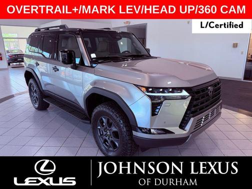 Atomic Silver/Black Roof 2025 Lexus GX 550 Overtrail+