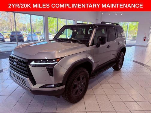 Atomic Silver/Black Roof 2025 Lexus GX 550 Overtrail+