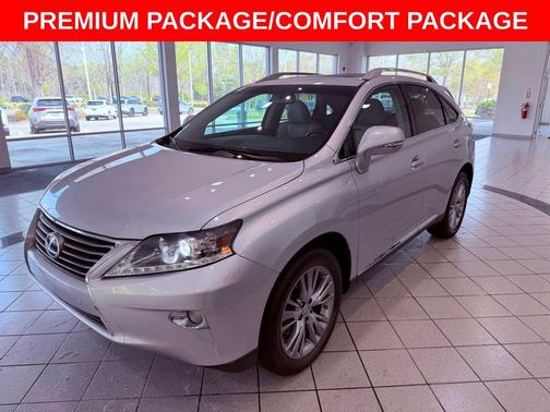 Silver Lining Metallic 2013 Lexus RX 350 Base
