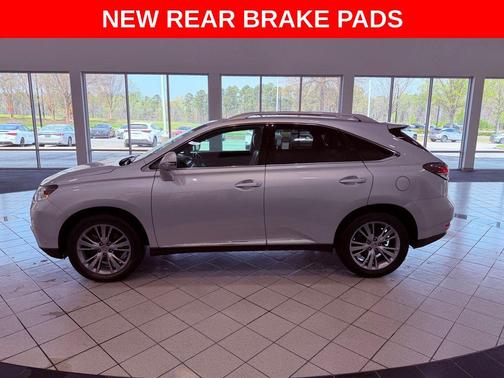 Silver Lining Metallic 2013 Lexus RX 350 Base