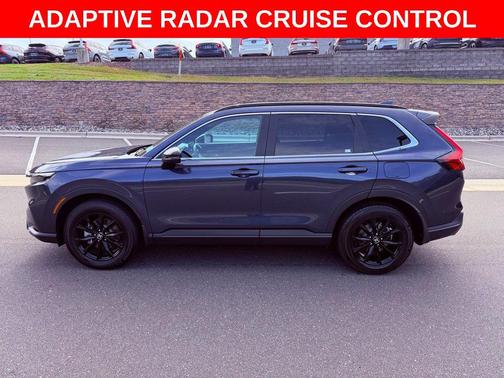 Crystal Black Pearl 2025 Honda CR-V Hybrid Sport AWD