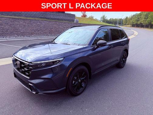 Crystal Black Pearl 2025 Honda CR-V Hybrid Sport AWD