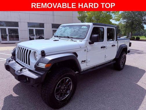 Bright White Clearcoat 2020 Jeep Gladiator Sport S