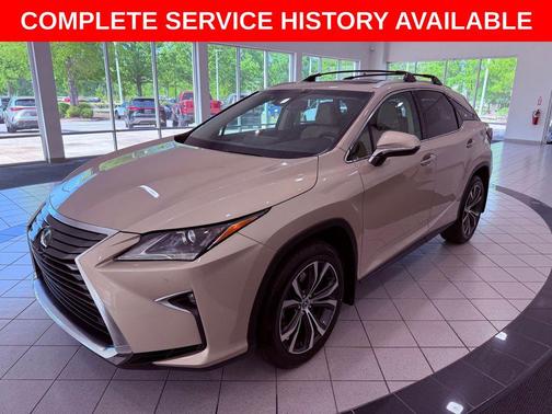 Satin Cashmere Metallic 2018 Lexus RX 450h Base