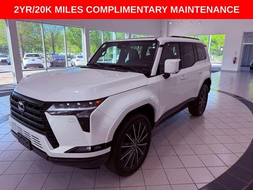 Eminent White Pearl 2025 Lexus GX 550 Luxury+