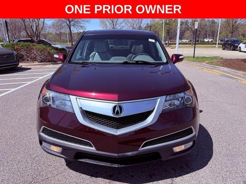 Dark Cherry Pearl 2011 Acura MDX 3.7L Technology