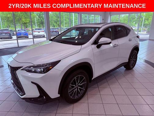 Eminent White Pearl 2025 Lexus NX 250 Premium