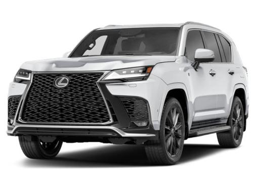 Ultra White 2026 Lexus LX 700h F SPORT Handling