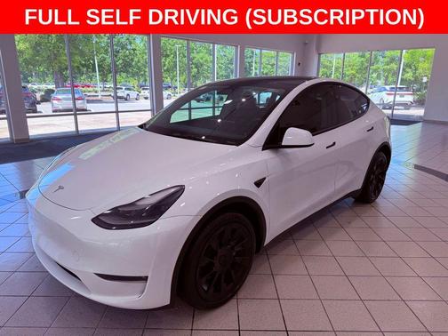 Pearl White Multi-Coat 2023 Tesla Model Y Long Range Dual Motor All-Wheel Drive