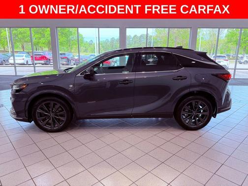 Cloudburst Gray 2024 Lexus RX 350 F SPORT Handling
