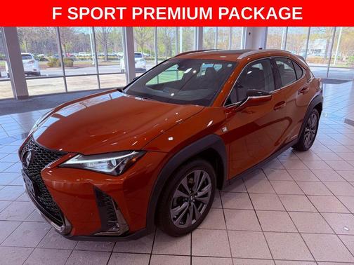 Cadmium Orange 2019 Lexus UX 250h F Sport