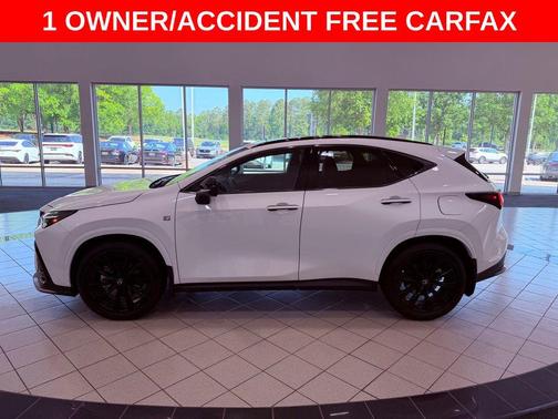 Ultra White 2026 Lexus NX 350 F SPORT Handling