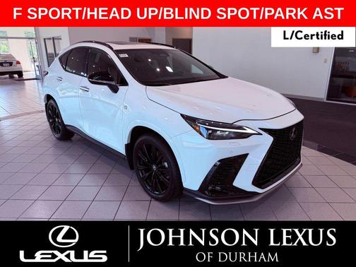 Ultra White 2026 Lexus NX 350 F SPORT Handling