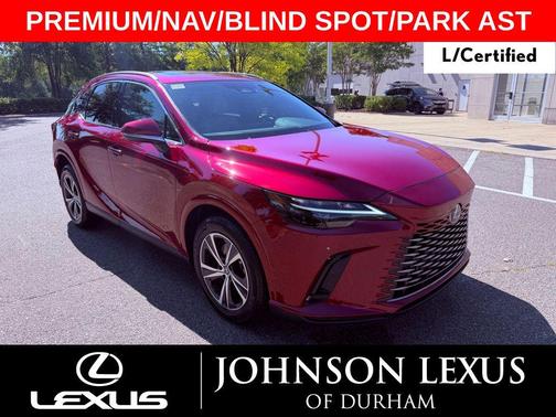 Matador Red Mica 2025 Lexus RX 350h Premium