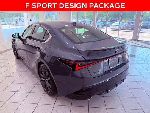 cloudburst gray 2025 Lexus IS 350 F SPORT Design
