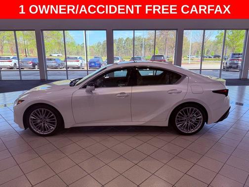 Eminent White Pearl 2025 Lexus IS 300 Base