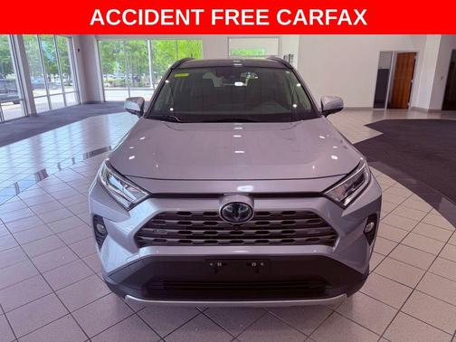 Silver Sky Metallic 2020 Toyota RAV4 Hybrid Limited